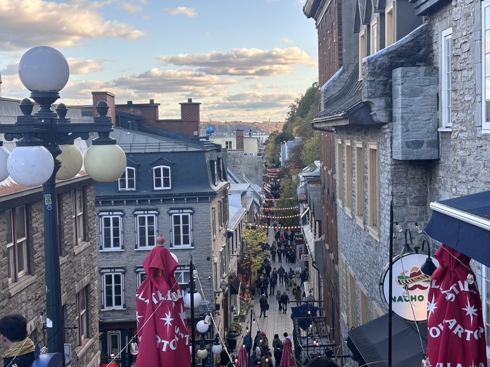 A street in Old Quebec