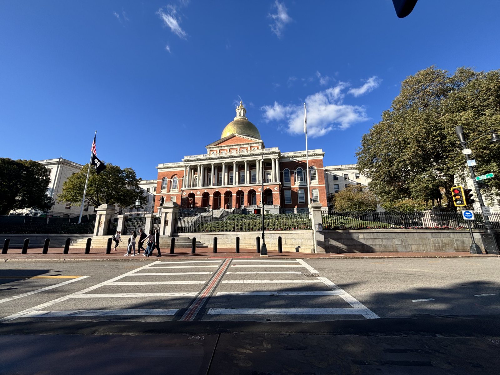 The Massachusetts State House, Boston
