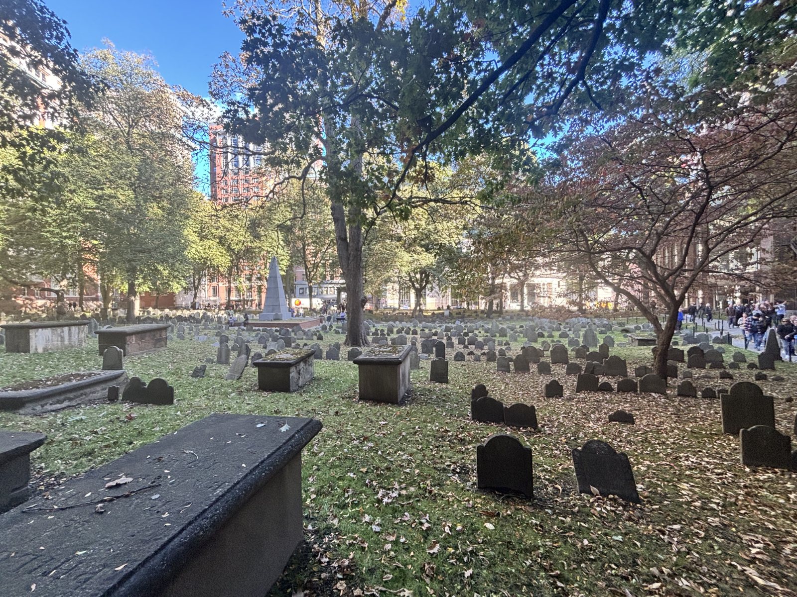 The Granary Burying Ground, Boston