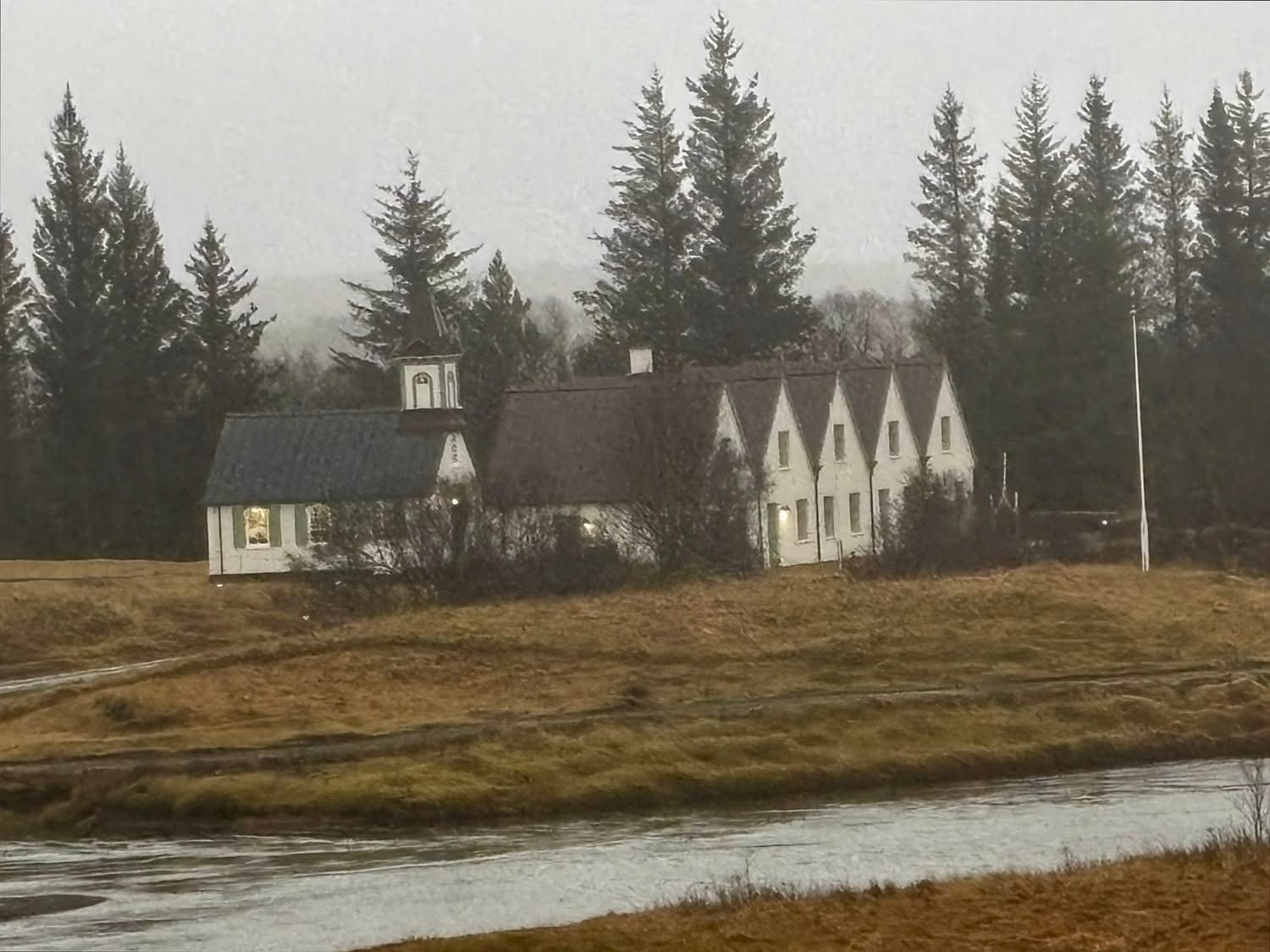 The church at Þingvellir, Iceland