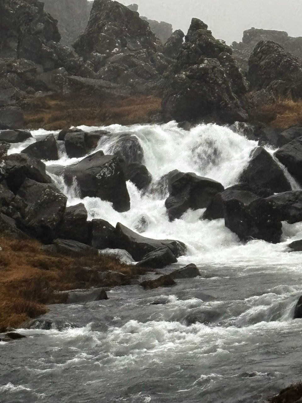Öxarárfoss waterfall, Þingvellir National Park