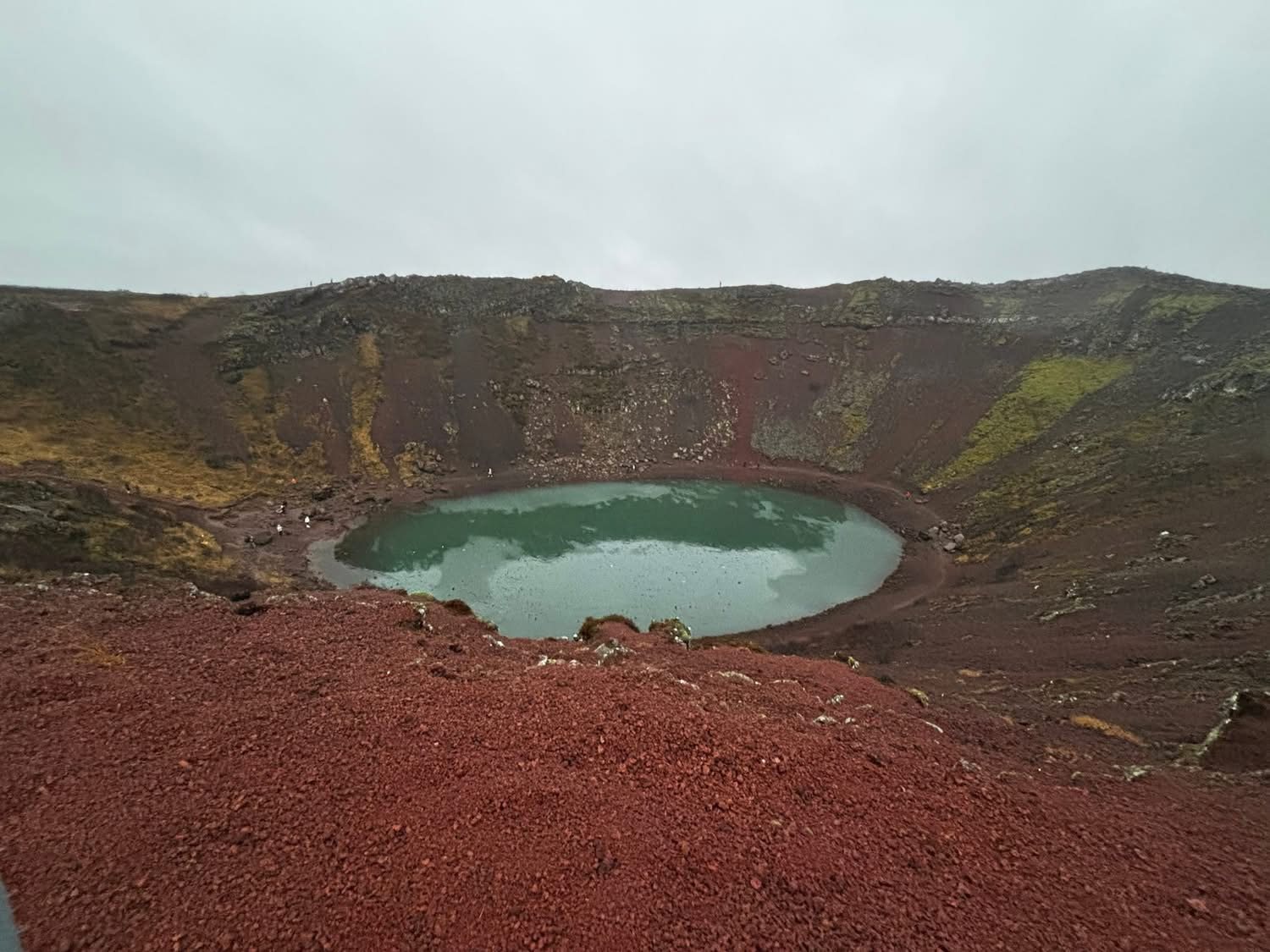 Kerið crater lake, Iceland