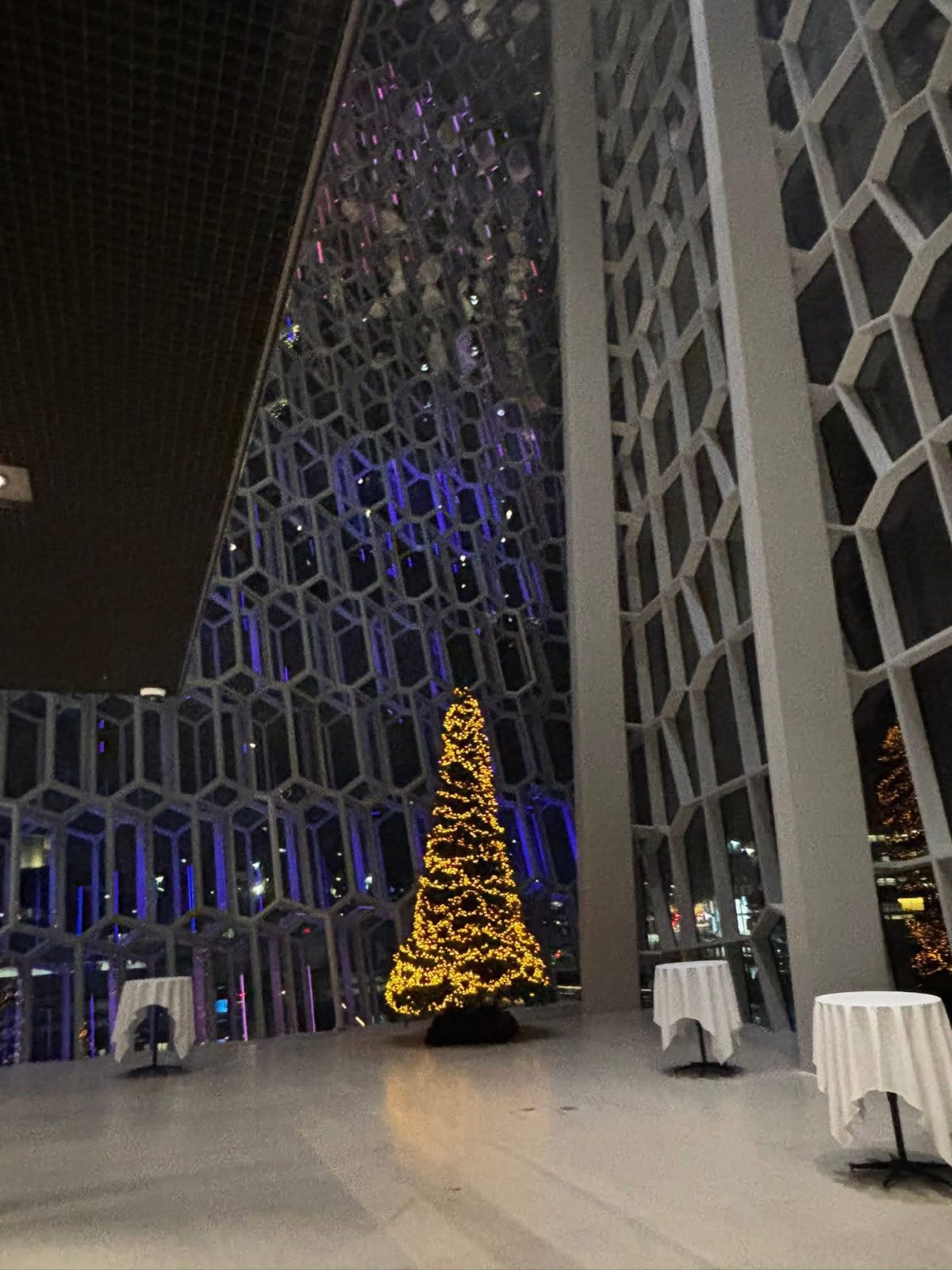 Inside Harpa concert hall, Reykjavik