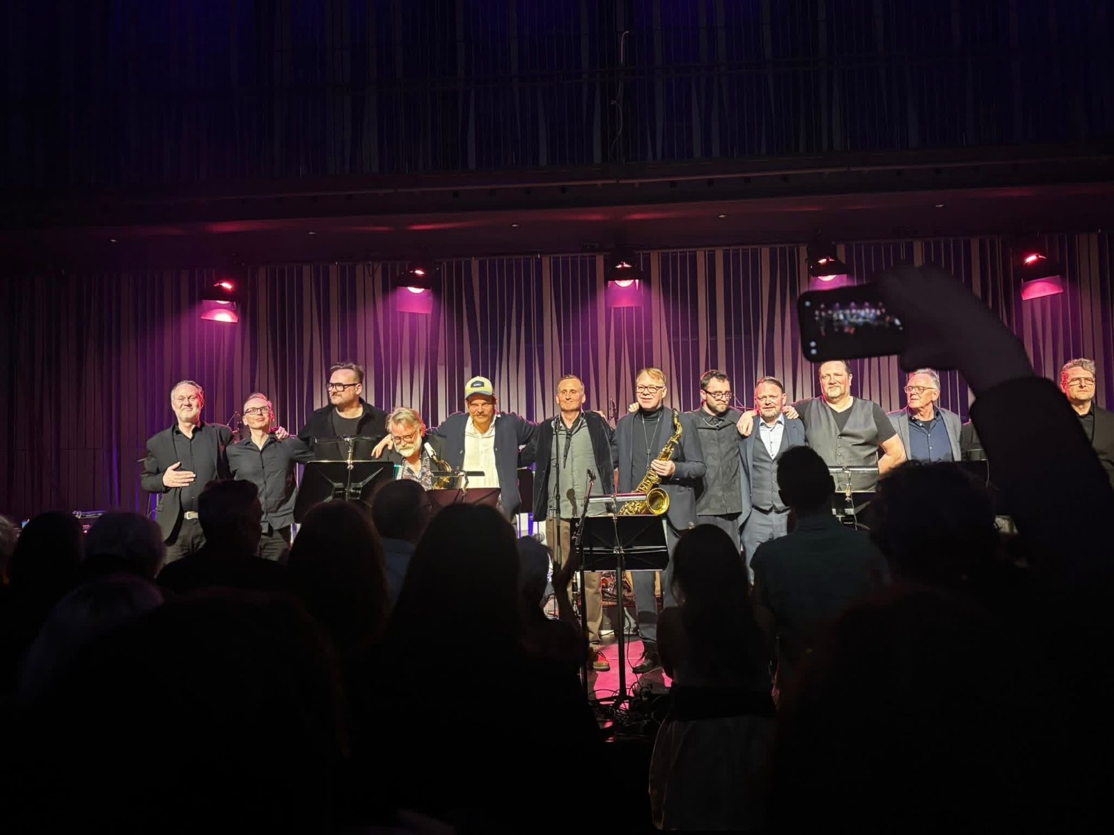 A concert at Harpa, Reykjavik
